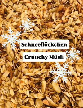 Limitiertes Wintermüsli: Schneeflöckchen Crunchy Müsli